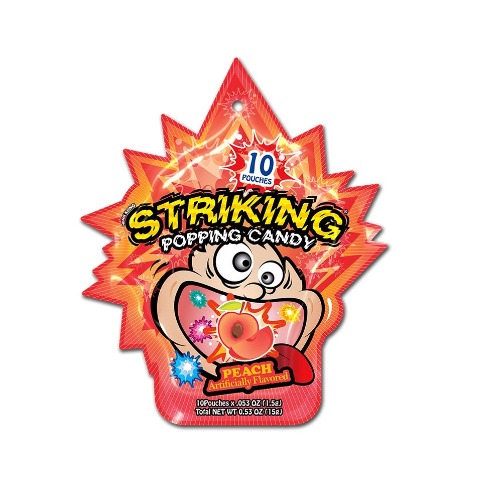 Striking Popping Candy - Peach