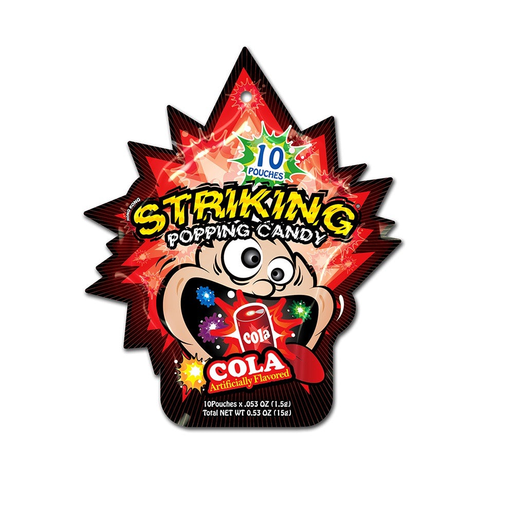 Striking Popping Candy - Cola