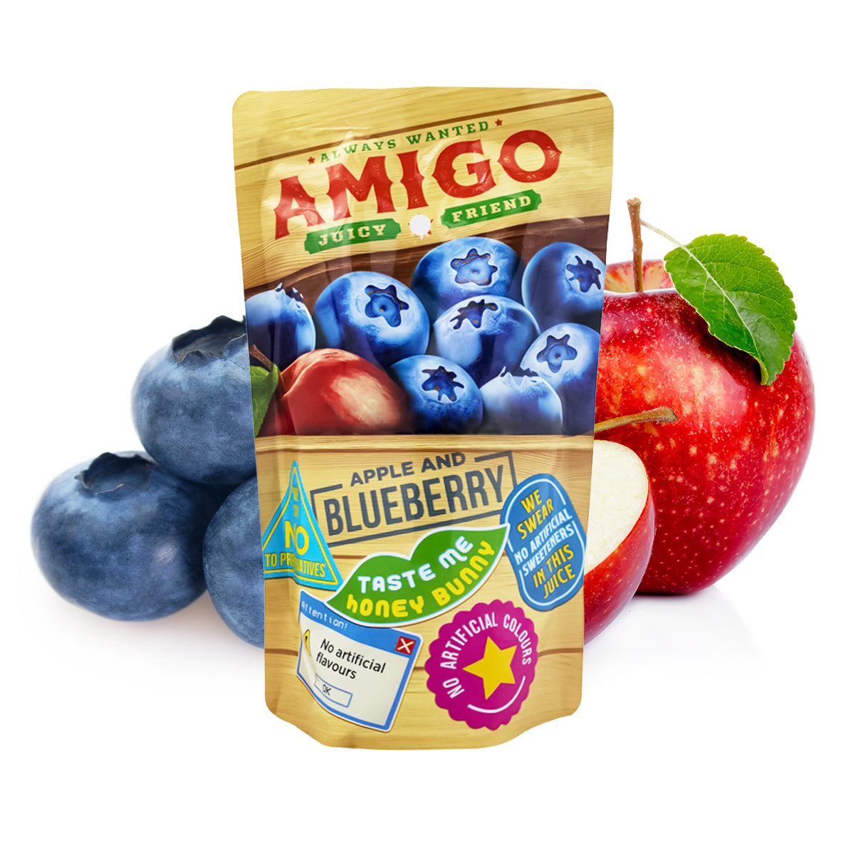 Amigo - Apple & Blueberry 200ml