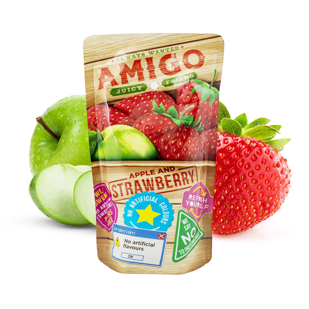 Amigo - Apple & Strawberry 200ml