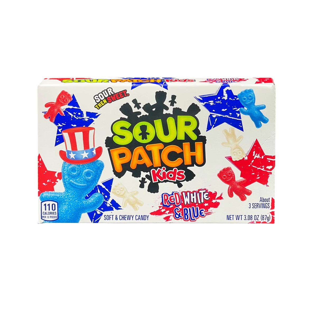 Sour Patch Kids - Red, White & Blue 87g