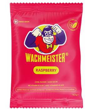Wachmeister | Raspberry Koffein Bonbons 16.5g