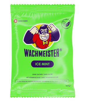Wachmeister | Ice Mint Koffein Bonbons 16.5g