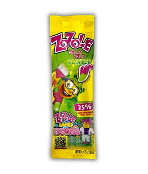 Zozole | Zungen Painter - Sauer Fruchtgummi • Grün • 75g