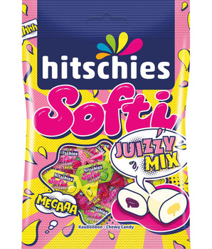 Hitschies | Softi Juizzy Mix,  flüssiger Kern • Fruchtgummi • 90g