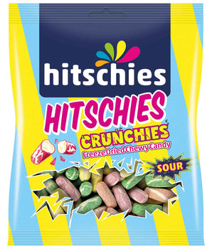 Hitschies | Crunchies Sour Mix, Gefriergetrocknetes Kaubonbon • 75g