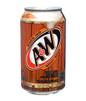 A&W | Root Beer 355ml, Softdrink, USA Import