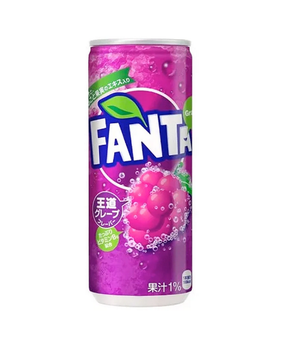 Fanta | Grape Can 500ml, Erfrischungsgetränk, Limonade