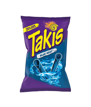 Takis | Blue Heat 92,3g Tortilla Chips, Hot Chilli Pepper, Scharf, USA Snack